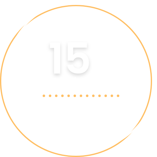 15年以上の実績